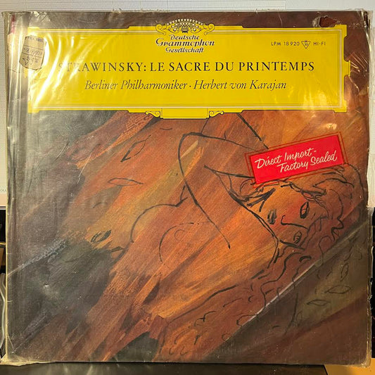 Le Sacre Du Printemps (VINYL) | Near Mint (NM) Excellent+ (EX+) - CLASSICAL / USED *NEAR MINT*