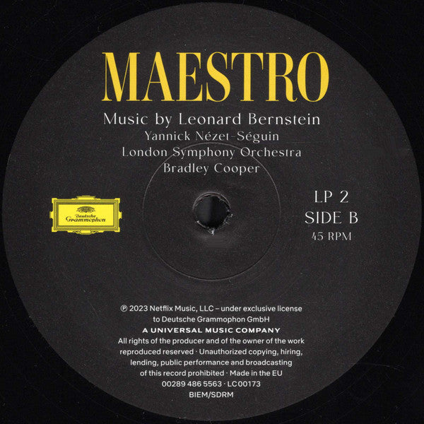 Maestro - Music By Leonard Bernstein (2xVINYL) | Near Mint (NM) Near Mint (NM) - CLASSICAL / USED *NEAR MINT*