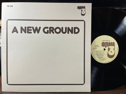 A New Ground (VINYL) | Near Mint (NM) Near Mint (NM) - CLASSICAL / USED *NEAR MINT*