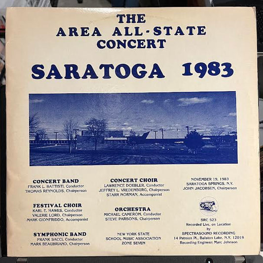 The Area All-State Concert Saratoga 1983 (2xVINYL) | Near Mint (NM or M-) Very Good Plus (VG+) - CLASSICAL / USED *NEAR MINT*