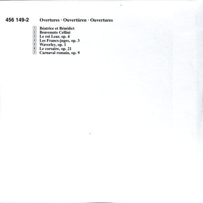 Hector Berlioz - Complete Orchestral Works · Sämtliche Orchesterwerke · L'œuvre Pour Orchestre (CD BOXSET Philips ‎– 456 143-2) | USED Near Mint (NM) Excellent+ (EX+) - CLASSICAL / USED *NEAR MINT*