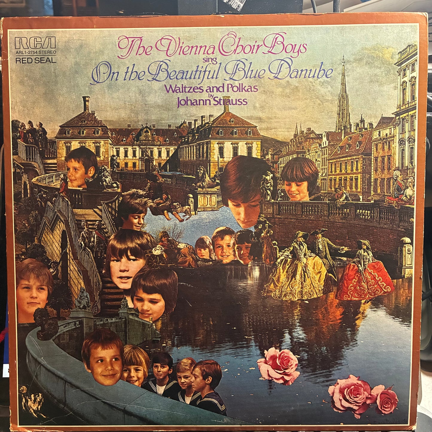 On The Beautiful Blue Danube: Waltzes And Polkas By Johann Strauss, Jr (VINYL) | Near Mint (NM or M-) Excellent (EX) - CLASSICAL / USED *NEAR MINT*