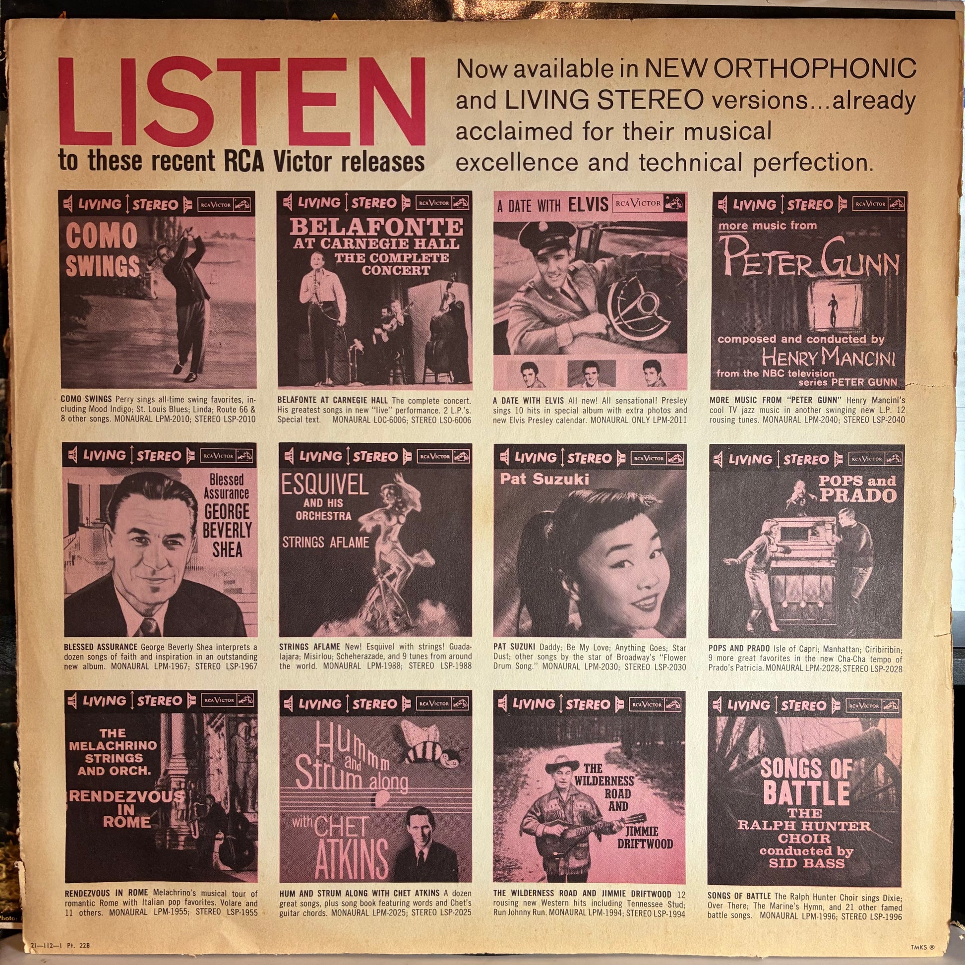 L'Arlésienne Suites 1 And 2 / España Rapsodie / Marche Joyeuse (VINYL) | Near Mint (NM or M-) Very Good Plus (VG+) - CLASSICAL / USED *NEAR MINT*