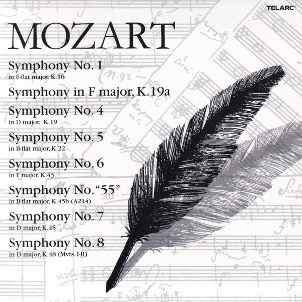 Wolfgang Amadeus Mozart - The Symphonies (10x CD Telarc ‎– CD 80729) | USED Near Mint (NM or M-) Near Mint (NM) - CLASSICAL / USED *NEAR MINT*