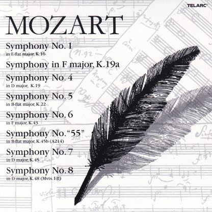 Wolfgang Amadeus Mozart - The Symphonies (10x CD Telarc ‎– CD 80729) | USED Near Mint (NM or M-) Near Mint (NM) - CLASSICAL / USED *NEAR MINT*