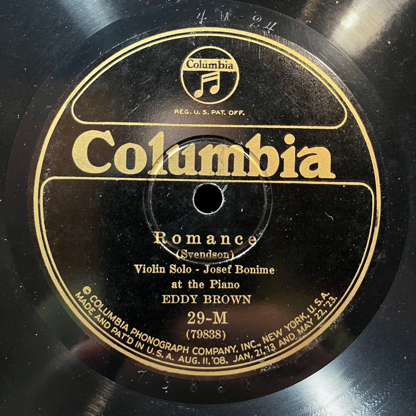 MINUET / ROMANCE (78RPM 10") | Near Mint (NM or M-) Generic - CLASSICAL / USED *NEAR MINT*