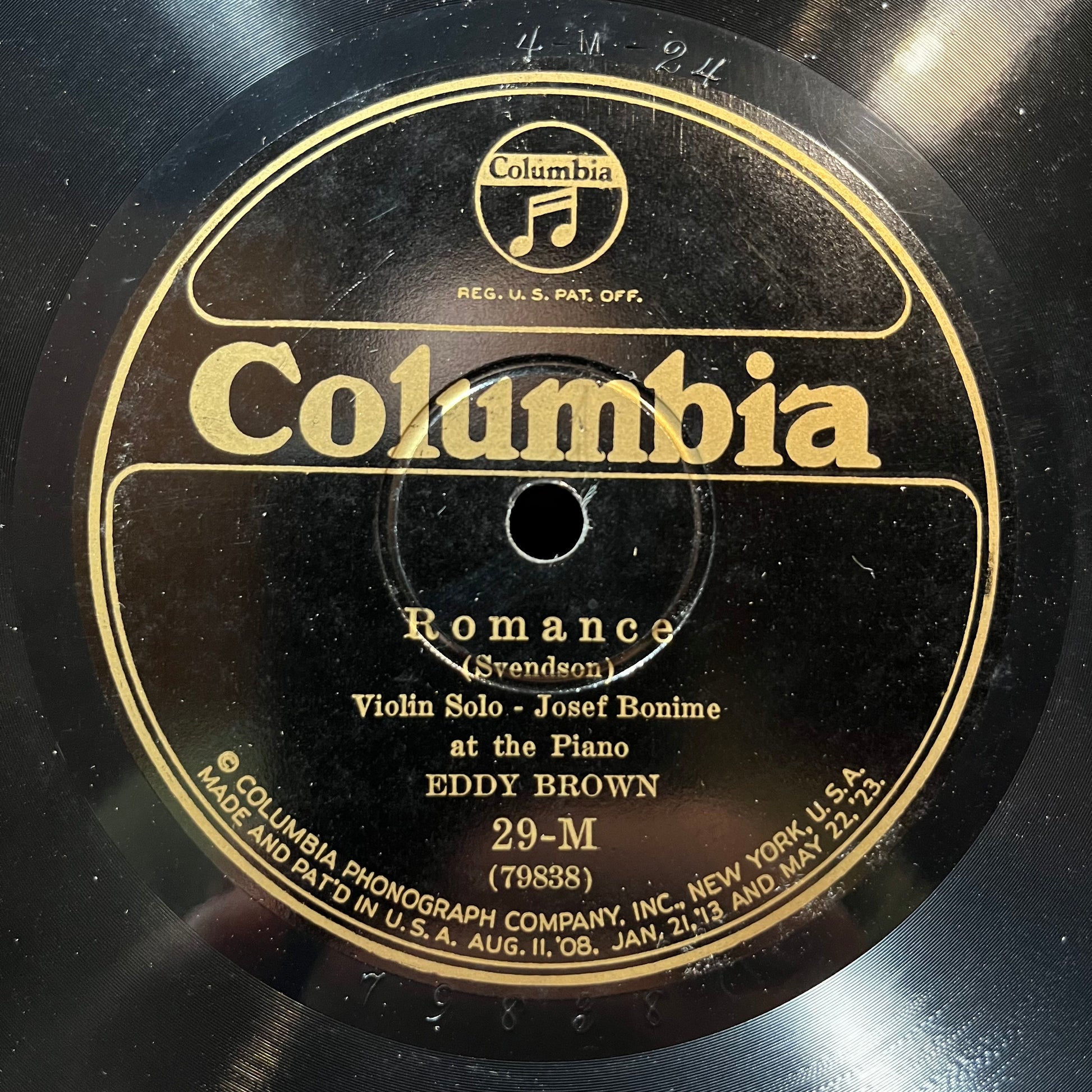 MINUET / ROMANCE (78RPM 10") | Near Mint (NM or M-) Generic - CLASSICAL / USED *NEAR MINT*