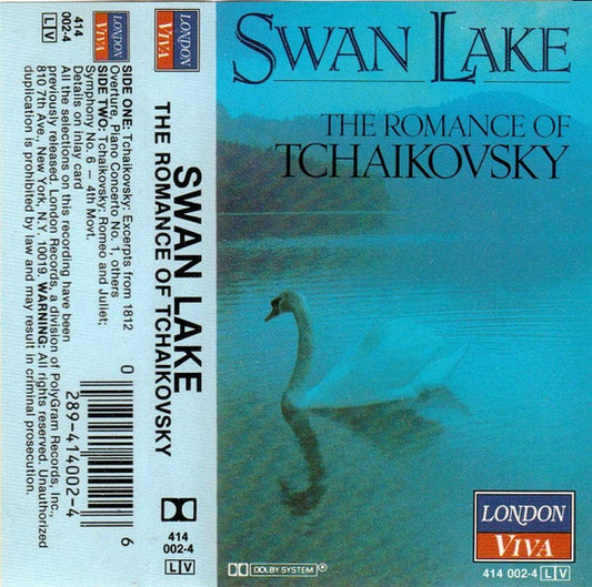 Swan Lake: The Romance Of Tchaikovsky (CASS) | Near Mint (NM) Near Mint (NM) - CLASSICAL / USED *NEAR MINT*