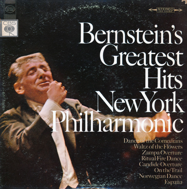 Leonard Bernstein - Bernstein's Greatest *360 SOUND* Hits New York Philharmonic | Near Mint (NM) Very Good Plus (VG+) - CLASSICAL / USED *NEAR MINT*