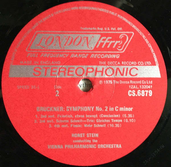 Symphony No. 2 (VINYL) | Near Mint (NM) Near Mint (NM) - CLASSICAL / USED *NEAR MINT*
