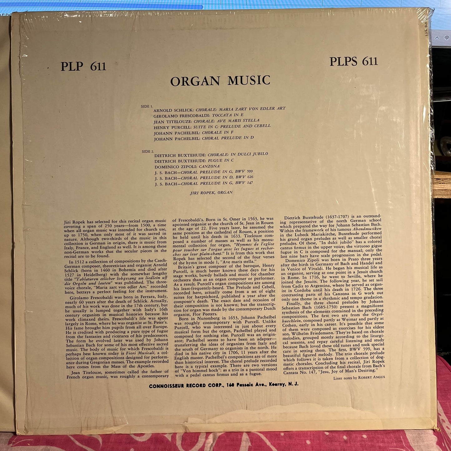 Jiří Ropek - Organ Music *SHRINK* | Near Mint (NM) Near Mint (NM) - CLASSICAL / USED *NEAR MINT*