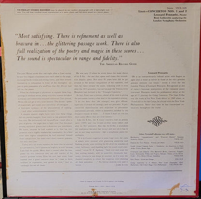 Franz Liszt - Piano Concertos Nos.1 & 2 | Near Mint (NM) Near Mint (NM) - CLASSICAL / USED *NEAR MINT*