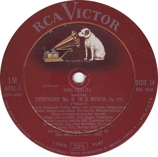 Nine Symphonies (7xVINYL BOX SET) | Near Mint (NM or M-) Near Mint (NM or M-) - CLASSICAL / USED *NEAR MINT*