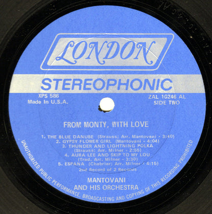 From Monty, With Love | Near Mint (NM) Excellent (EX)