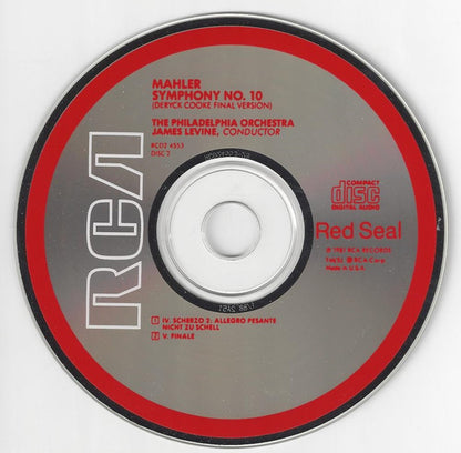 Symphony No. 10 (Deryck Cooke Final Version)(2xCD) | Near Mint (NM or M-) Near Mint (NM or M-) - CLASSICAL / USED *NEAR MINT*