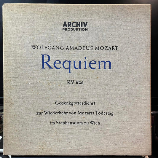 Wolfgang Amadeus Mozart - Requiem KV 626 (2 LP) *IMPORT BOX* | Near Mint (NM) Excellent (EX) - CLASSICAL / USED *NEAR MINT*