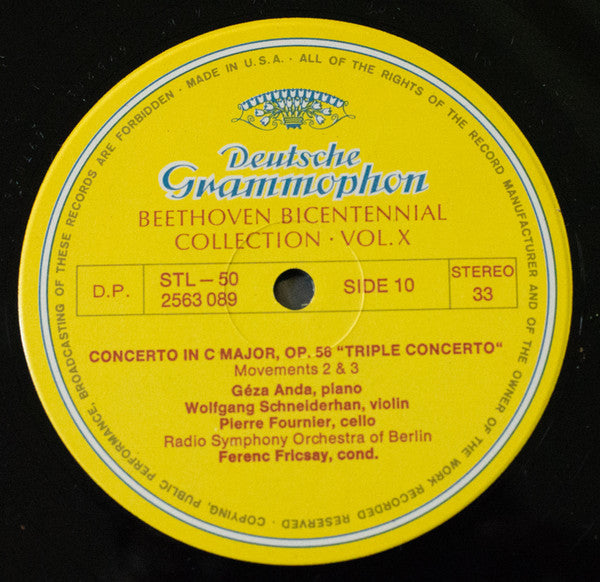 Ludwig Van Beethoven - Music For Violin And Cello Part 1 *BOX* | Near Mint (NM) Very Good Plus (VG+) - CLASSICAL / USED *NEAR MINT*