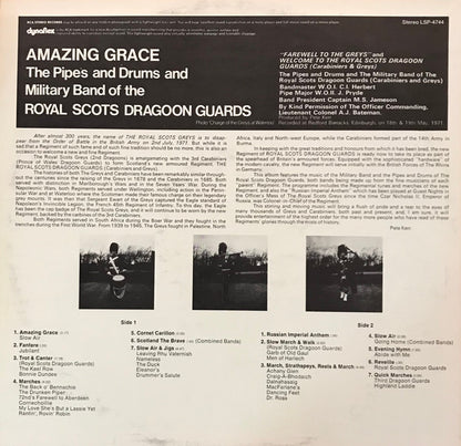 The Pipes And Drums Of The Royal Scots Dragoon Gua - Amazing Grace | Near Mint (NM) Excellent (EX) - CLASSICAL / USED *NEAR MINT*