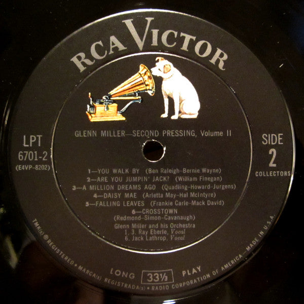 Glenn Miller And His Orchestra - Second Pressing, Volume Two | Near Mint (NM) Near Mint (NM) - JAZZ / USED *NEAR MINT*