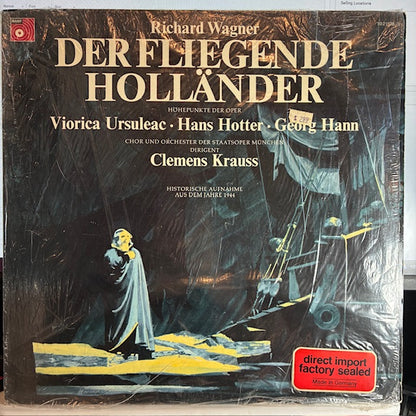 Der Fliegende Hollander - Höhepunkte Der Oper (VINYL) | Near Mint (NM or M-) Near Mint (NM or M-) - CLASSICAL / USED *NEAR MINT*