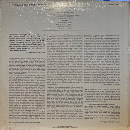 Cantatas No. 56: Ich Will Den Kreuzstab Gerne Tragen / No. 82: Ich Habe Genug | Near Mint (NM) Near Mint (NM) - CLASSICAL / USED *NEAR MINT*