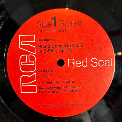"Emperor" Concerto (VINYL) | Near Mint (NM or M-) Excellent+ (EX+) - CLASSICAL / USED *NEAR MINT*