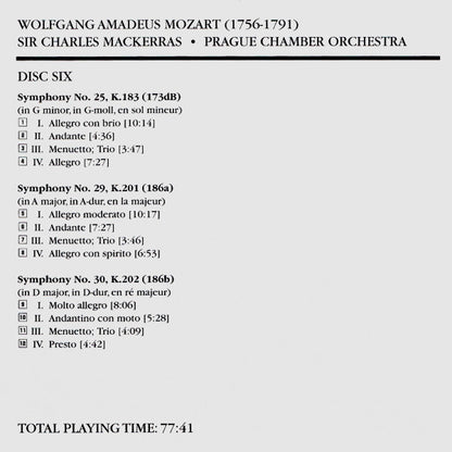 Wolfgang Amadeus Mozart - The Symphonies (10x CD Telarc ‎– CD 80729) | USED Near Mint (NM or M-) Near Mint (NM) - CLASSICAL / USED *NEAR MINT*