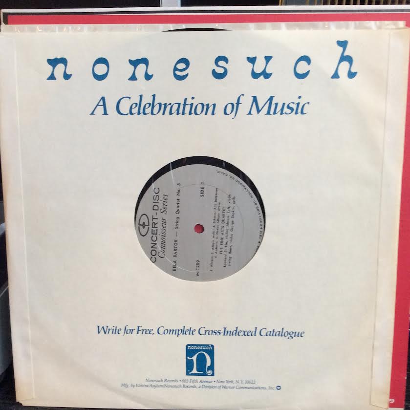 String Quartets No. 5, No. 6 (VINYL) | Near Mint (NM or M-) Near Mint (NM or M-) - CLASSICAL / USED *NEAR MINT*