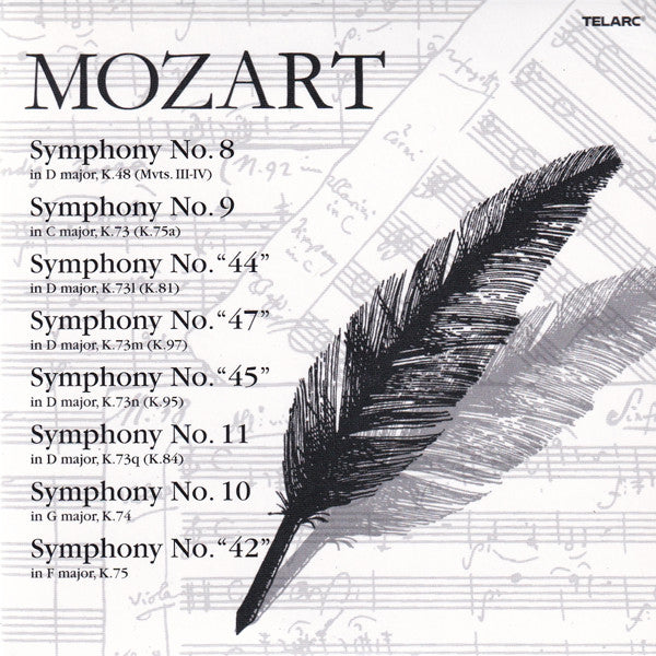 Wolfgang Amadeus Mozart - The Symphonies (10x CD Telarc ‎– CD 80729) | USED Near Mint (NM or M-) Near Mint (NM) - CLASSICAL / USED *NEAR MINT*