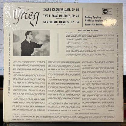 Sigurd Jorsalfar Suite, Op. 56 | Two Elegiac Meolodies, Op. 34 | Symphonic Dances, Op. 64 (VINYL) | Near Mint (NM) Near Mint (NM) - CLASSICAL / USED *NEAR MINT*