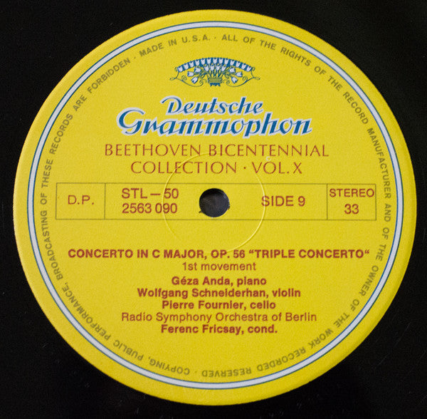 Ludwig Van Beethoven - Music For Violin And Cello Part 1 *BOX* | Near Mint (NM) Very Good Plus (VG+) - CLASSICAL / USED *NEAR MINT*