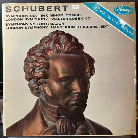 Schubert: Symphony No. 4 & 6 (VINYL) | Near Mint (NM or M-) Very Good Plus (VG+) - CLASSICAL / USED *NEAR MINT*