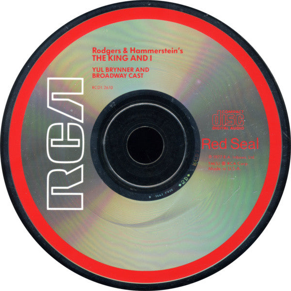 The King And I (CD) | Near Mint (NM) Near Mint (NM) - CLASSICAL / USED *NEAR MINT*