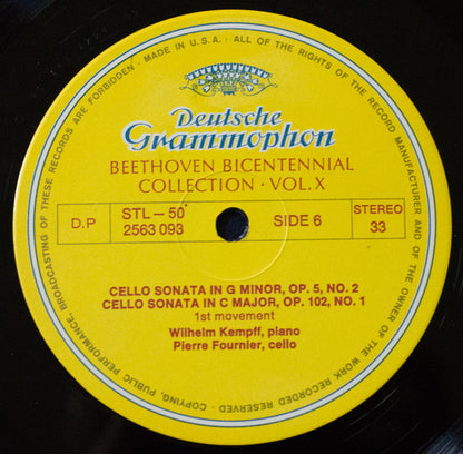 Ludwig Van Beethoven - Music For Violin And Cello Part 1 *BOX* | Near Mint (NM) Very Good Plus (VG+) - CLASSICAL / USED *NEAR MINT*