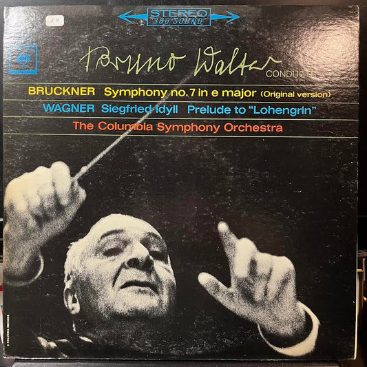 Symphony No. 7 In E Major (Original Version) / Siegfried Idyll; Prelude To "Lohengrin" (VINYL) | Near Mint (NM or M-) Excellent+ (EX+) - CLASSICAL / USED *NEAR MINT*