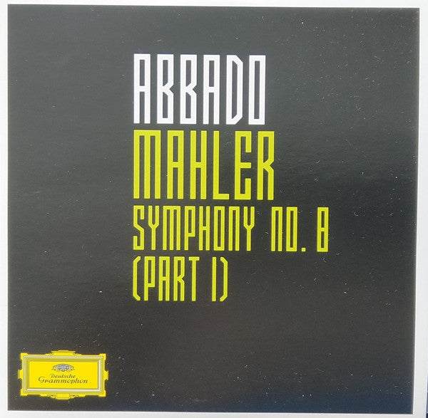 Gustav Mahler - Mahler - Abbado (CD BOXSET Deutsche Grammophon ‎– 00289 479 3204, Deutsche Grammophon ‎– 479 3204, Universal ‎– 479 3204) | NEW Near Mint (NM) Near Mint (NM) - CLASSICAL / USED *NEAR MINT*