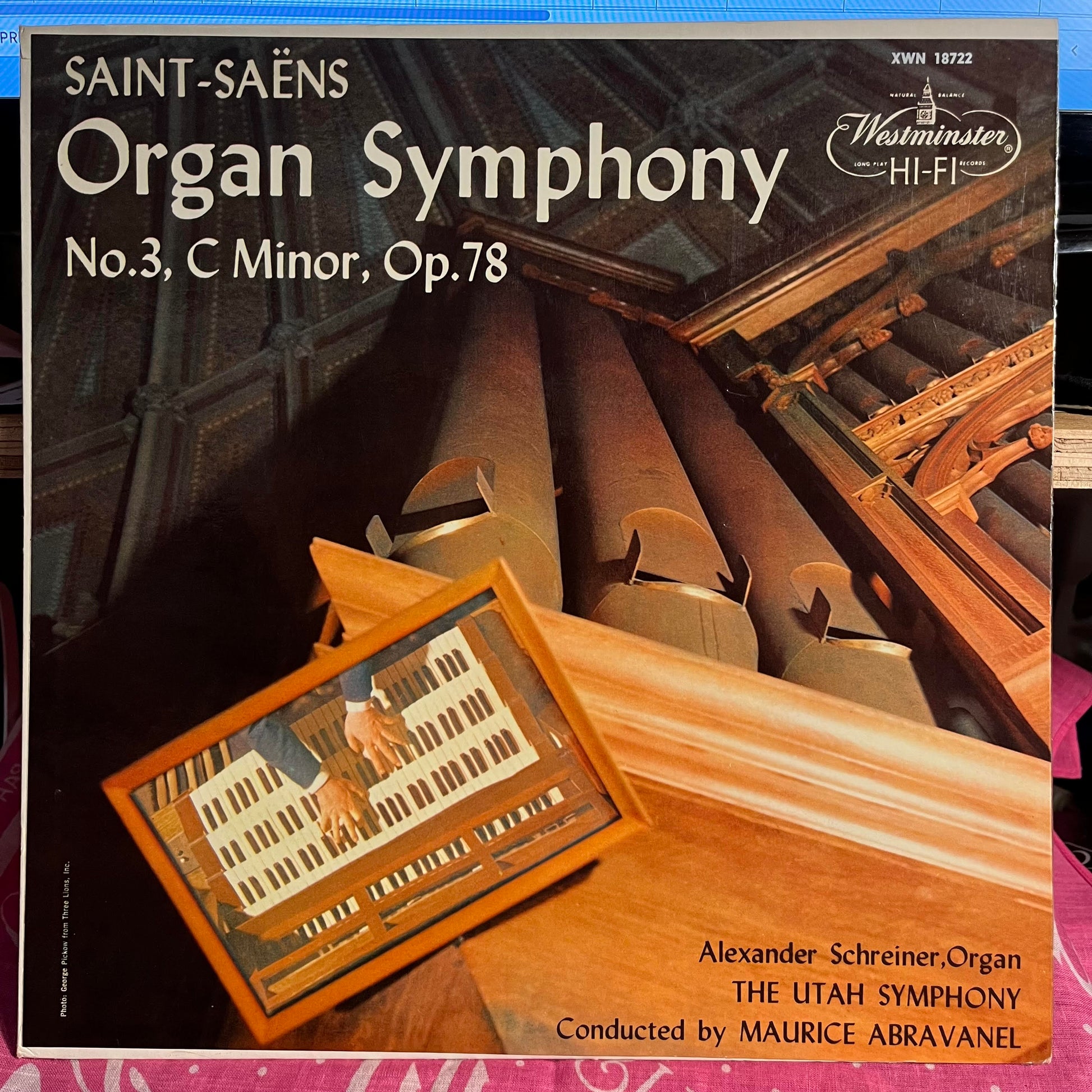 Camille Saint-Saëns - Organ Symphony No.3, C Minor, Op.78 | Near Mint (NM) Near Mint (NM) - CLASSICAL / USED *NEAR MINT*