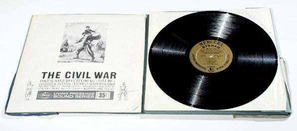 Frederick Fennell The Civil War, Its Music And Its Sounds • Volume 1 2XLP BOOK Near Mint (NM or M-) Excellent (EX)