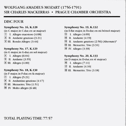 Wolfgang Amadeus Mozart - The Symphonies (10x CD Telarc ‎– CD 80729) | USED Near Mint (NM or M-) Near Mint (NM) - CLASSICAL / USED *NEAR MINT*