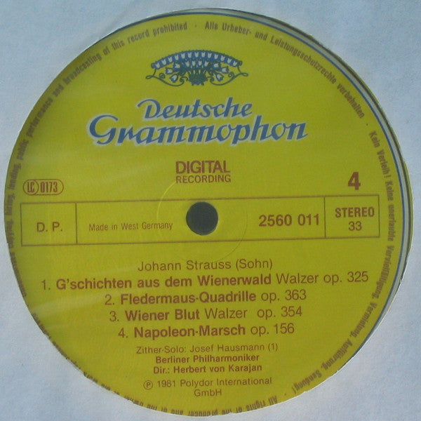 Berliner Philharmoniker - Johann & Josef Strauss Walzer•Polkas•Märsche•Ouvertüren *BOX* | Near Mint (NM) Excellent (EX) - CLASSICAL / USED *NEAR MINT*