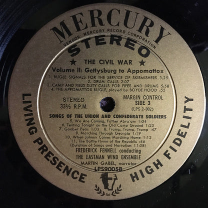 Frederick Fennell - The Civil War Its Music And Its Sounds Volume 2 | Near Mint (NM) Near Mint (NM) - CLASSICAL / USED *NEAR MINT*