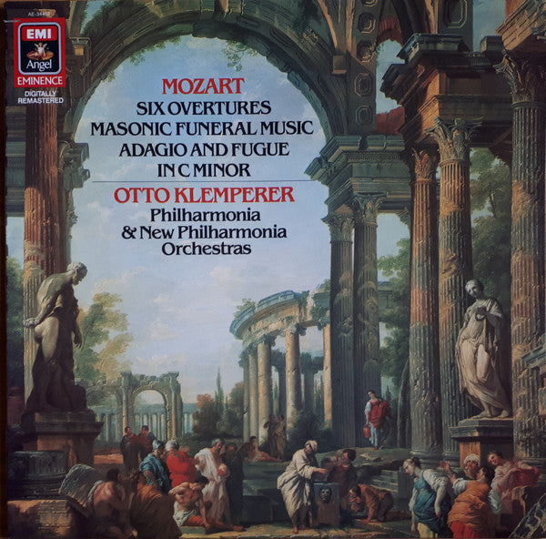 Wolfgang Amadeus Mozart - Six Overtures / Masonic Funeral Music / Adagio And Fuge In C Minor (vinyl) | Near Mint (NM) Near Mint (NM) - CLASSICAL / USED *NEAR MINT*
