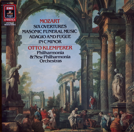 Wolfgang Amadeus Mozart - Six Overtures / Masonic Funeral Music / Adagio And Fuge In C Minor (vinyl) | Near Mint (NM) Near Mint (NM) - CLASSICAL / USED *NEAR MINT*