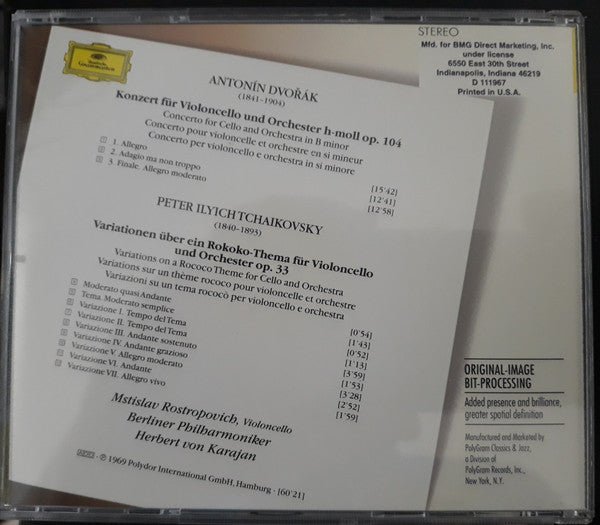Cellokonzert / Rokoko-Variationen (CD) | Near Mint (NM) Near Mint (NM) - CLASSICAL / USED *NEAR MINT*