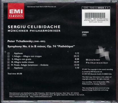 Symphony No. 6 In B Minor, Op. 74 "Pathétique" (CD) | Near Mint (NM) Near Mint (NM) - CLASSICAL / USED *NEAR MINT*