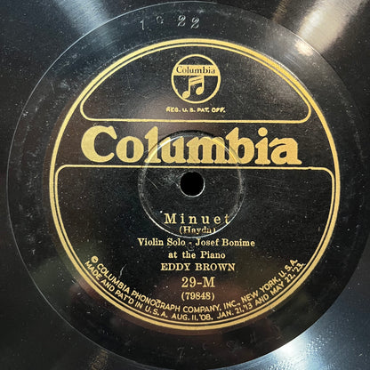 MINUET / ROMANCE (78RPM 10") | Near Mint (NM or M-) Generic - CLASSICAL / USED *NEAR MINT*