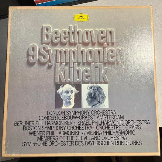 Beethoven: 9 Symphonien (8x VINYL BOX) | Near Mint (NM or M-) Excellent+ (EX+) - CLASSICAL / USED *NEAR MINT*