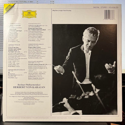 Albinoni: Adagio, Pachelbel: Canon (VINYL) | Near Mint (NM) Excellent+ (EX+) - CLASSICAL / USED *NEAR MINT*