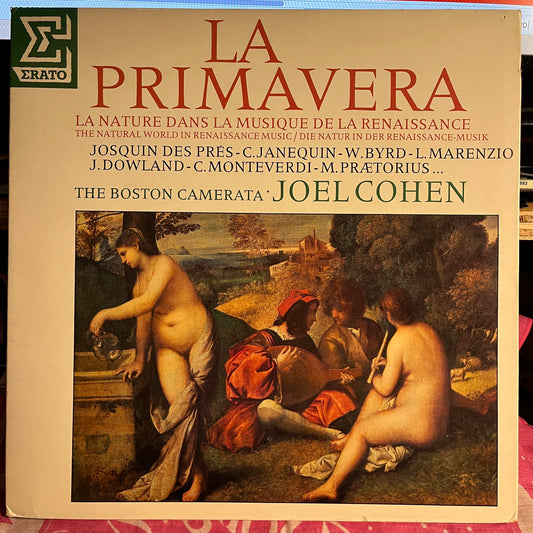 Boston Camerata - La Primavera (La Nature Dans La Musique De La Renaissance) | Near Mint (NM) Near Mint (NM) - CLASSICAL / USED *NEAR MINT*