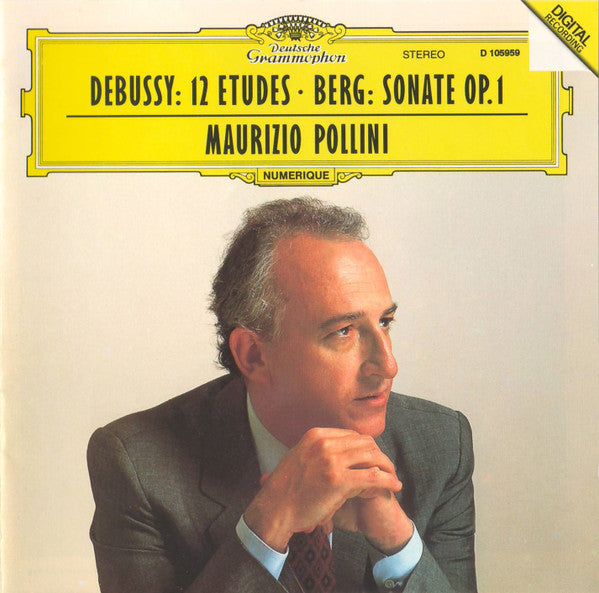 Debussy: 12 Etudes / Berg: Sonate Op. 1 (CD) | Near Mint (NM) Near Mint (NM or M-) - CLASSICAL / USED *NEAR MINT*